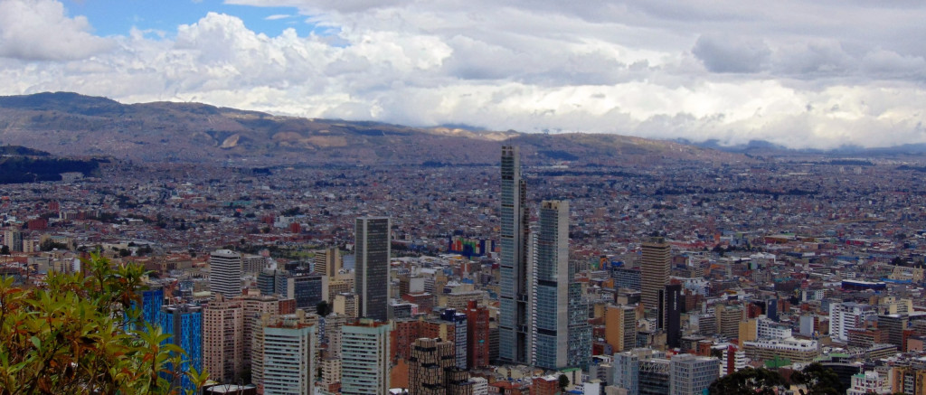 View Cerro de Monserrate-Bogota
